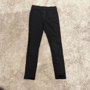 EXPRESS Black Button Fly Jeans